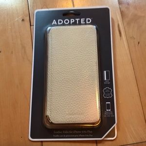 iPhone 6/6s plus leather wallet case